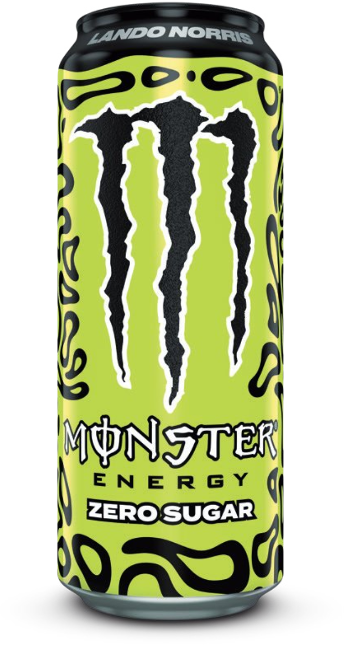 a Lando Monster Energy can